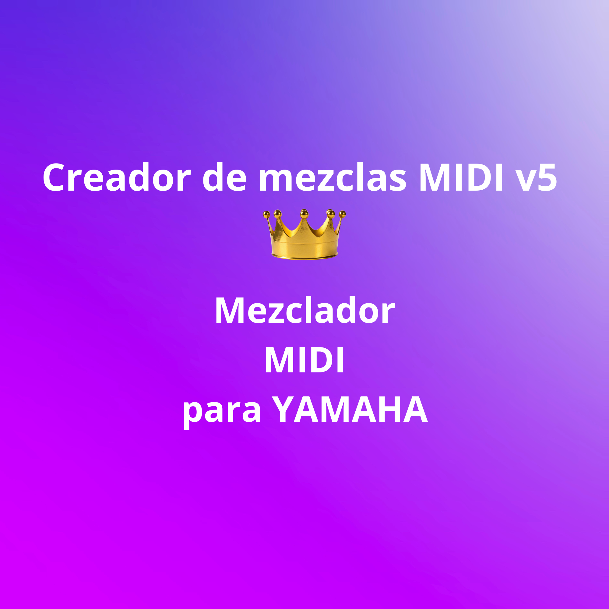 Creador de mezclas MIDI v5⭐