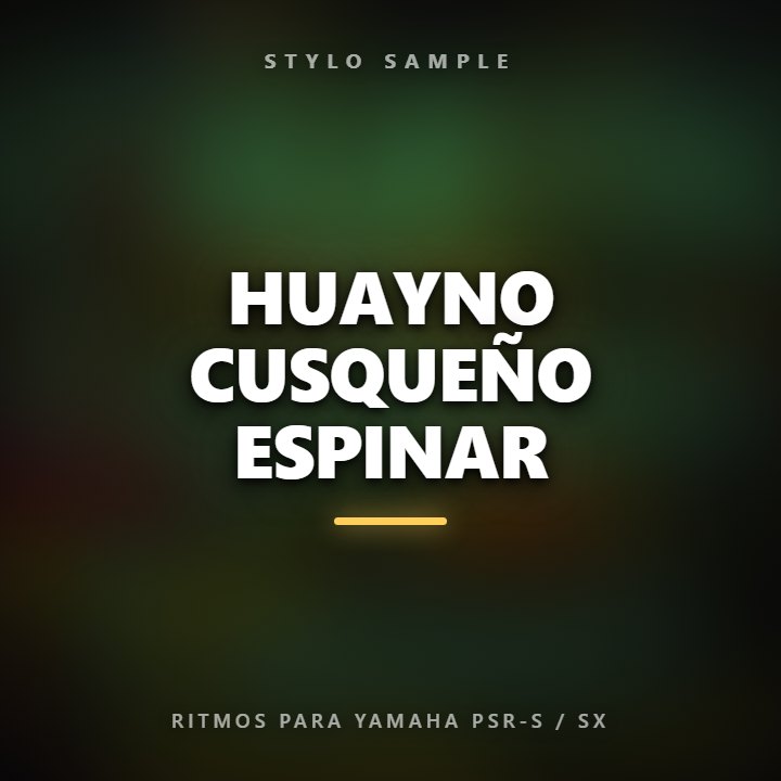 HUAYNO CUSQUEÑO ESPINAR