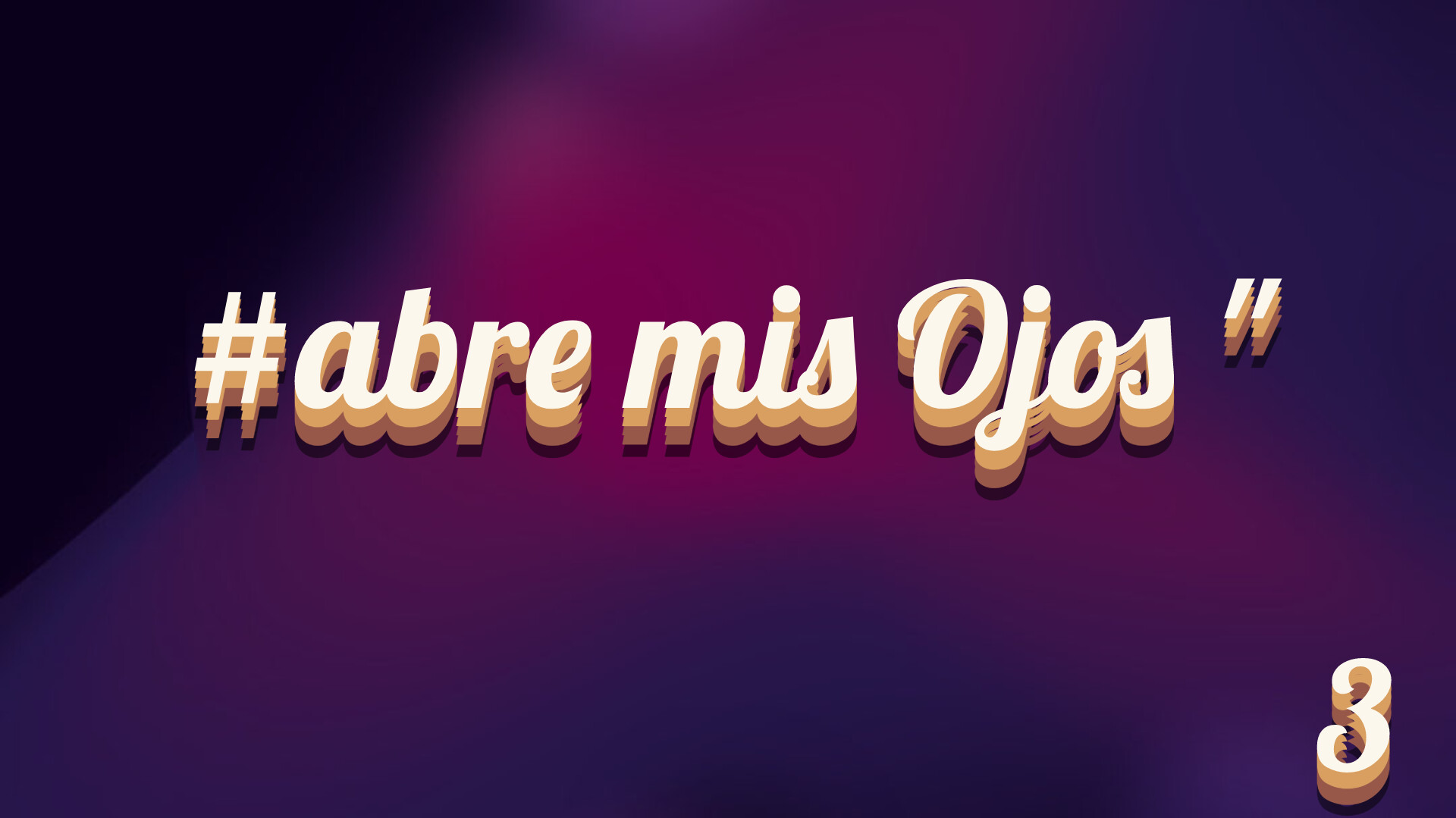 Abre mi ojos _ Lakewood