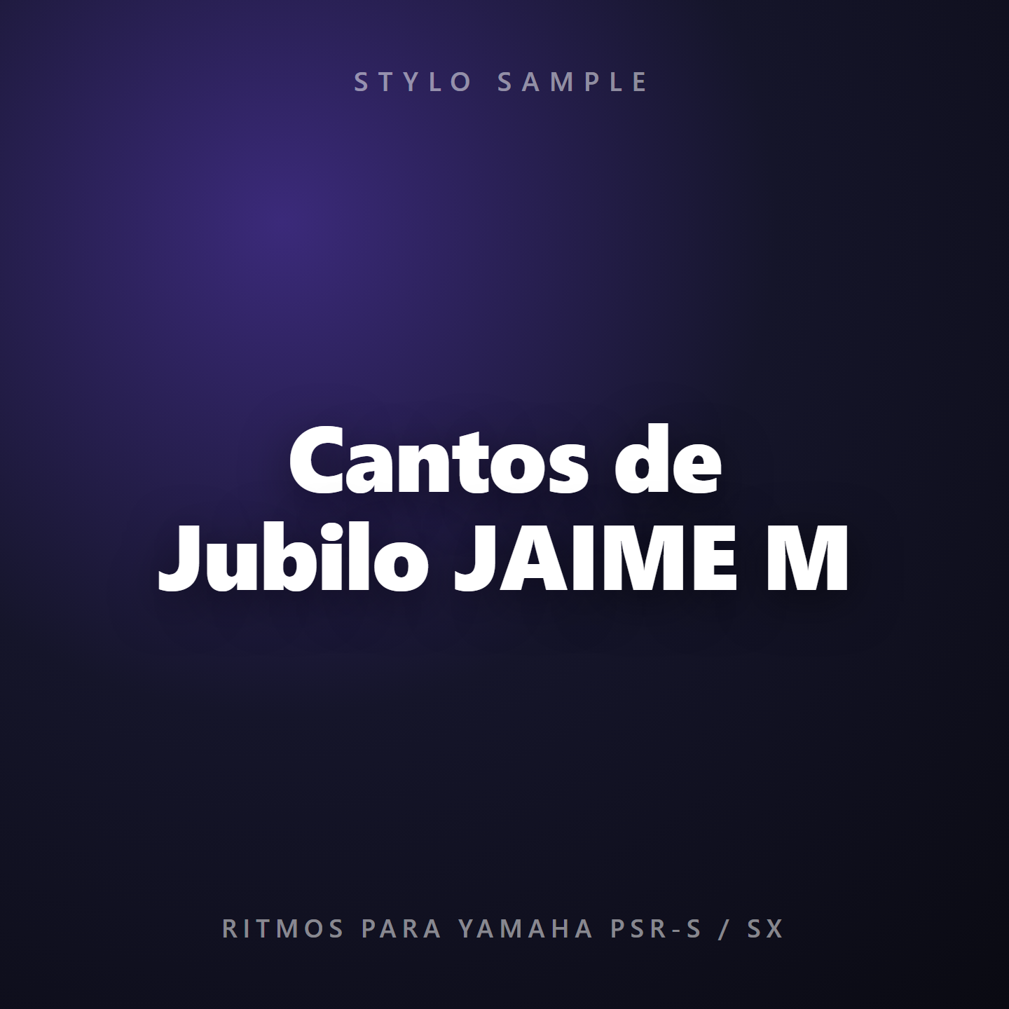 Cantos de Jubilo JAIME M